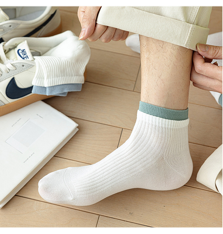袜子地摊一件代发船袜男春夏薄款短袜 男袜运动透气棉袜 袜子批发一件代发详情21