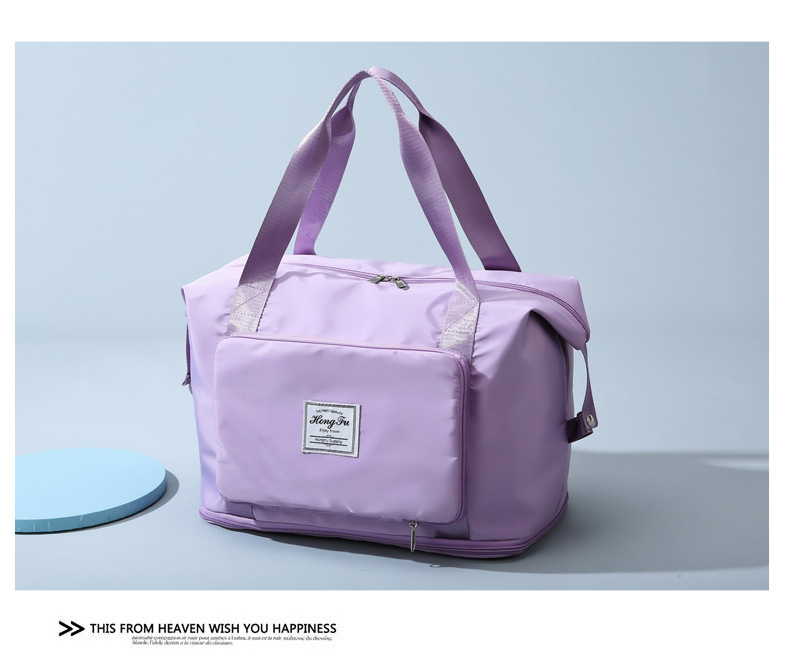 Wholesale dry and wet separation sports hand-held shoulder bags, yoga and fitness bags, folding and storage large-capacity travel bags, LOGO pic 31