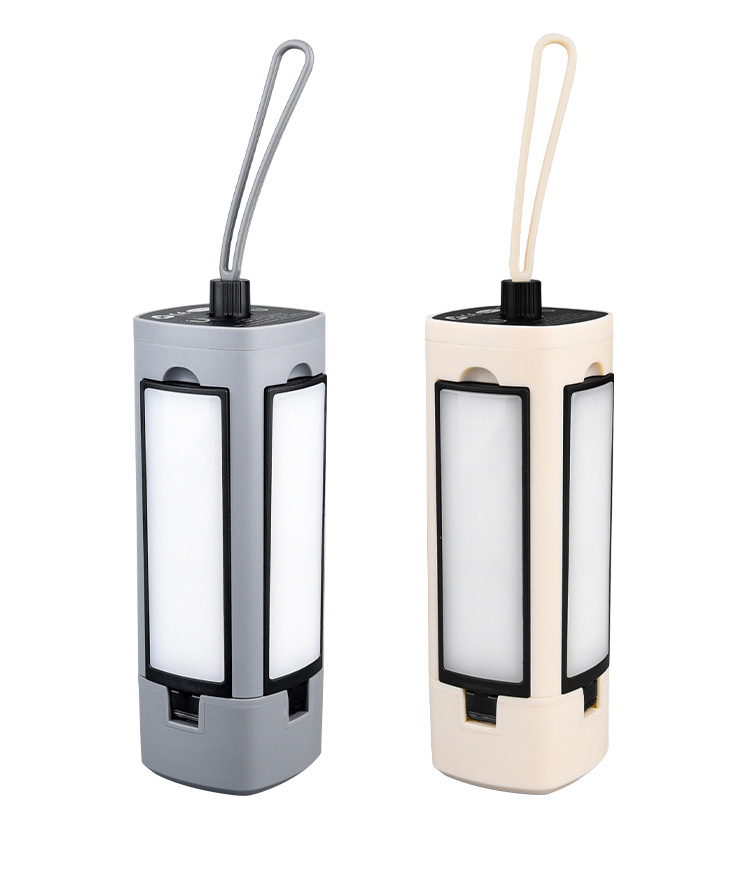 新款户外露营灯 高光LED便携式手电挂灯可折叠家用帐篷灯野营灯详情15