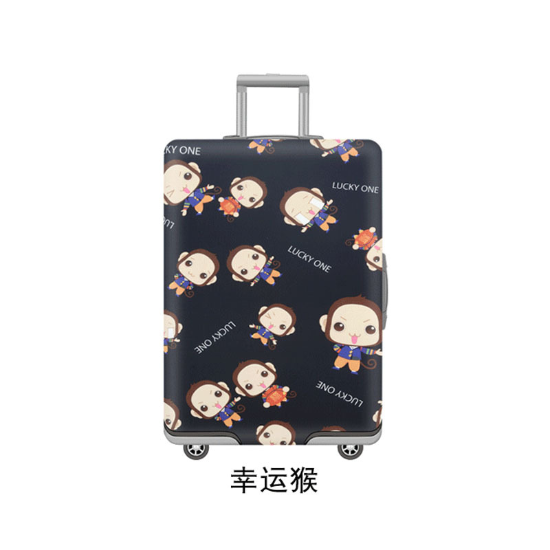 Aliexpress, Amazon, ebay travel case, handle case, travel dust-proof elastic bag, thickened printed pic 1