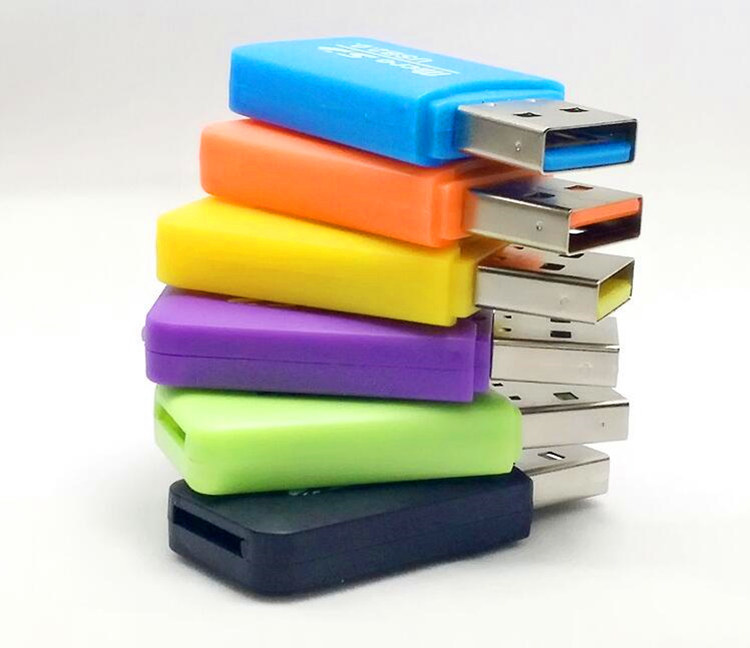 Mobile phone memory card cool card reader, TF card reader, SD high-speed 2.0 mini USB card reader pic 8