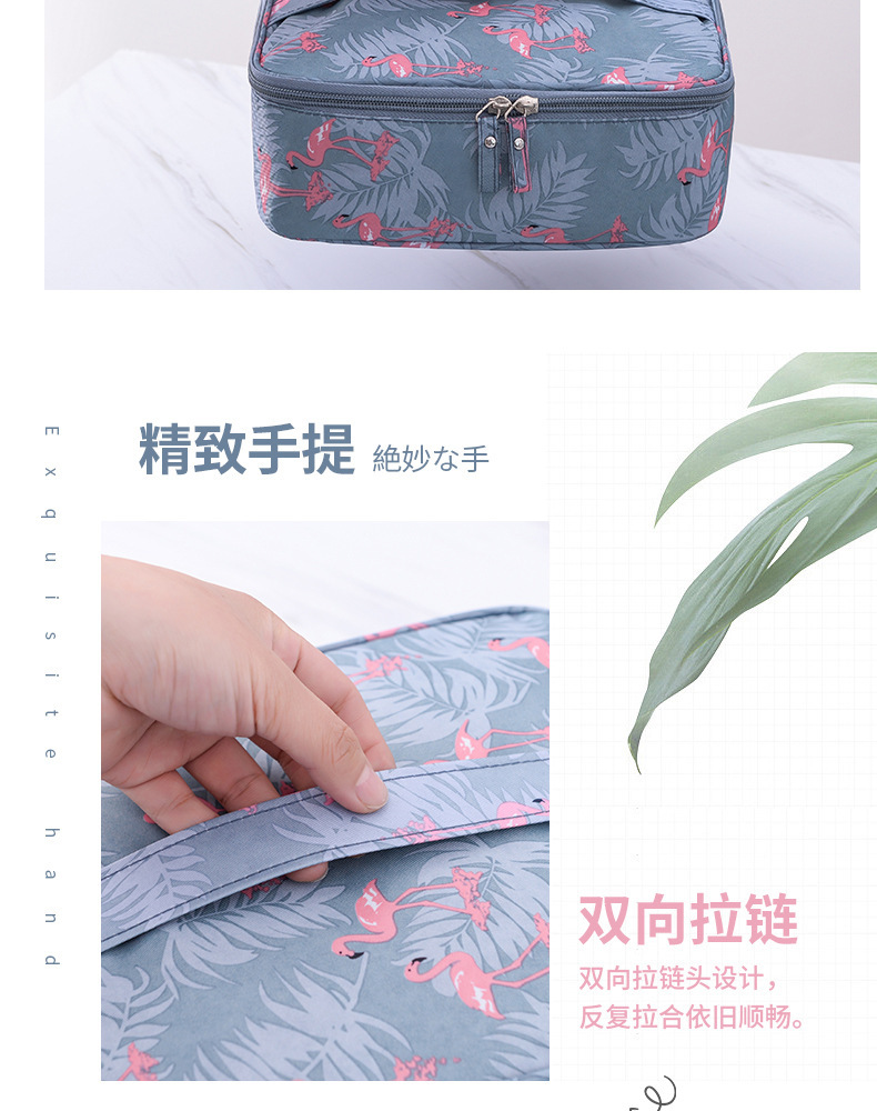 shanilak travel makeup bag, high-end large-capacity, high appearance level, portable and simple mixed batch beauty storage bag, other beauty tools pic 9