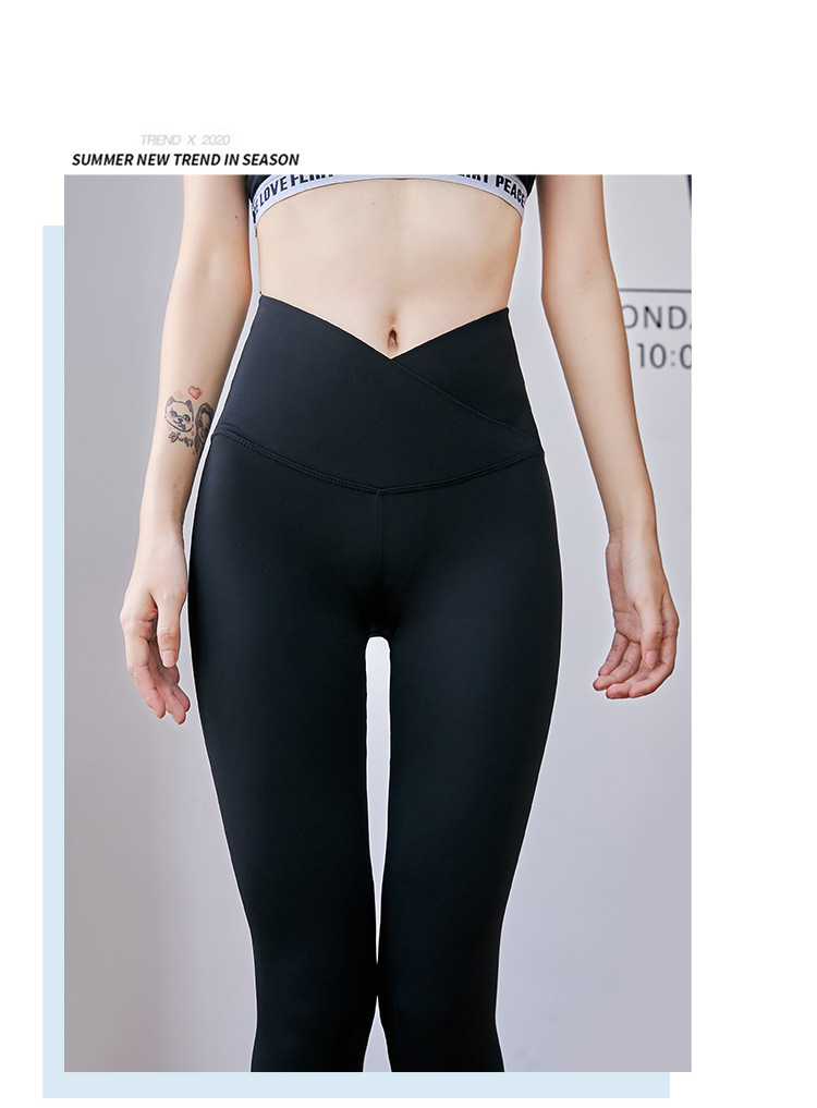 2022 Autumn/Winter new style fleece and thickened cationic fleece high-waisted Barbie pants, yoga pants, leggings for women pic 27