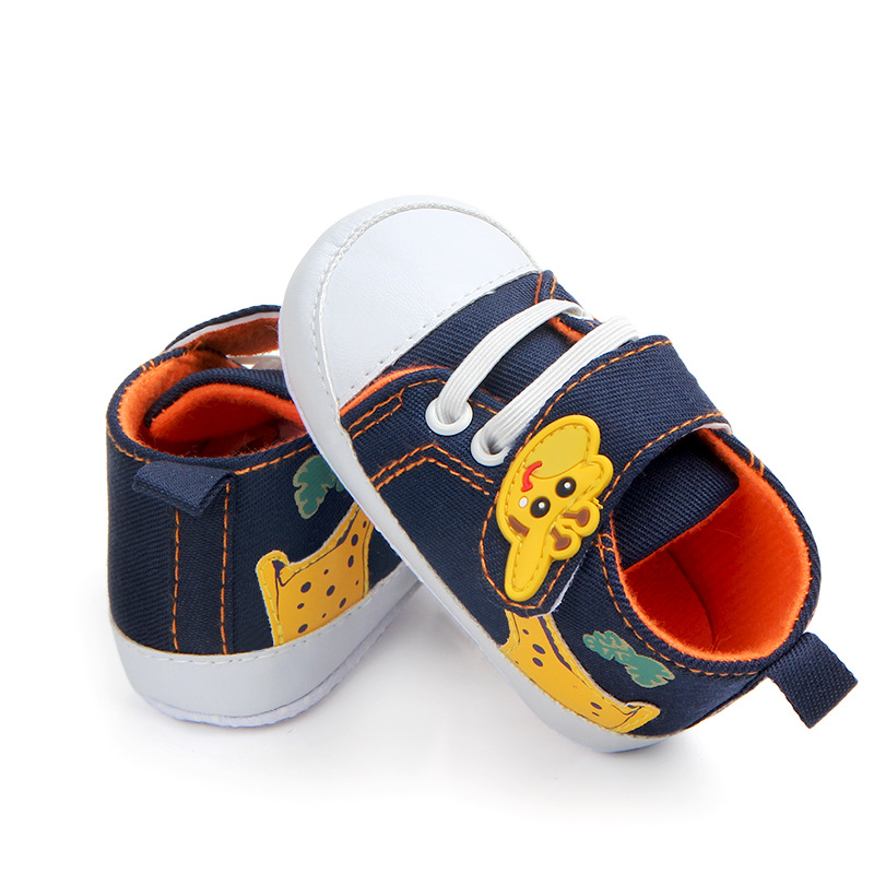 Factory direct sales of best-selling items: Cartoon giraffe pattern baby shoes, small anti-slip walking shoes 0011 pic 8