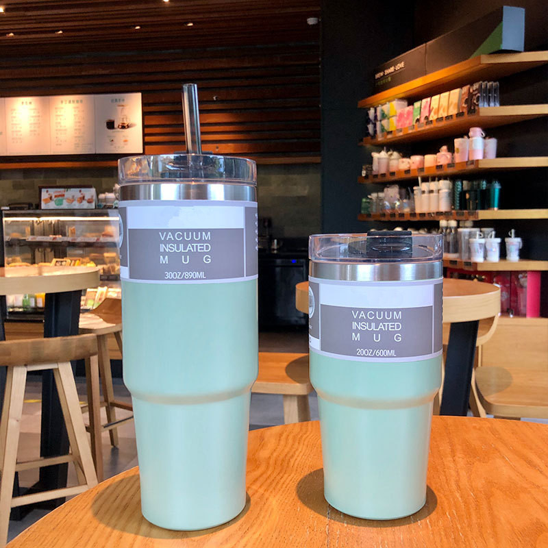 New cross-border 20 car cup, double-layer 304 stainless steel insulated cup, cold preservation ice cup, portable car coffee cup pic 25