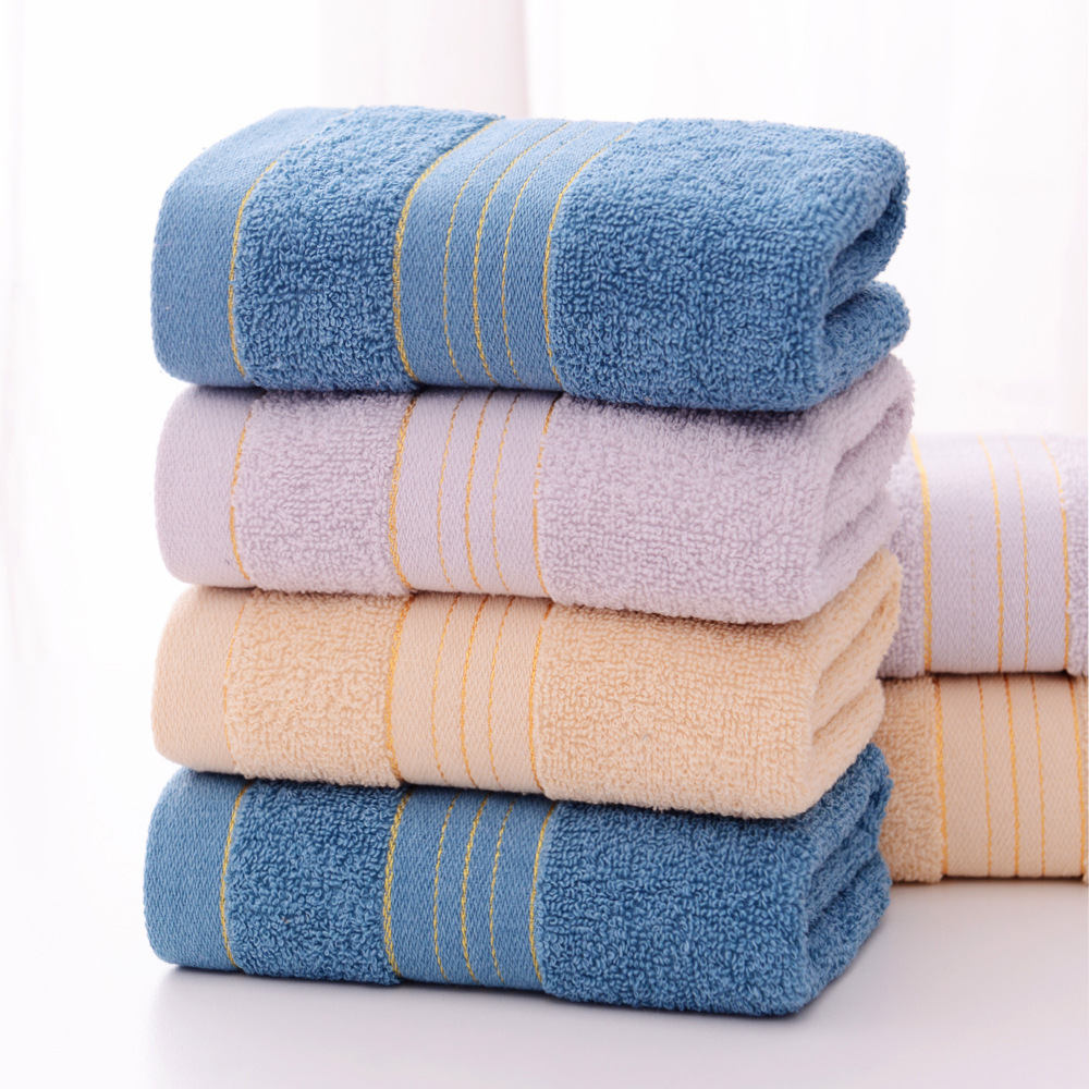 Factory wholesale pure cotton gold thread broken towels, all-cotton face towels, home daily use gifts, gift boxes, embroidered logos pic 10