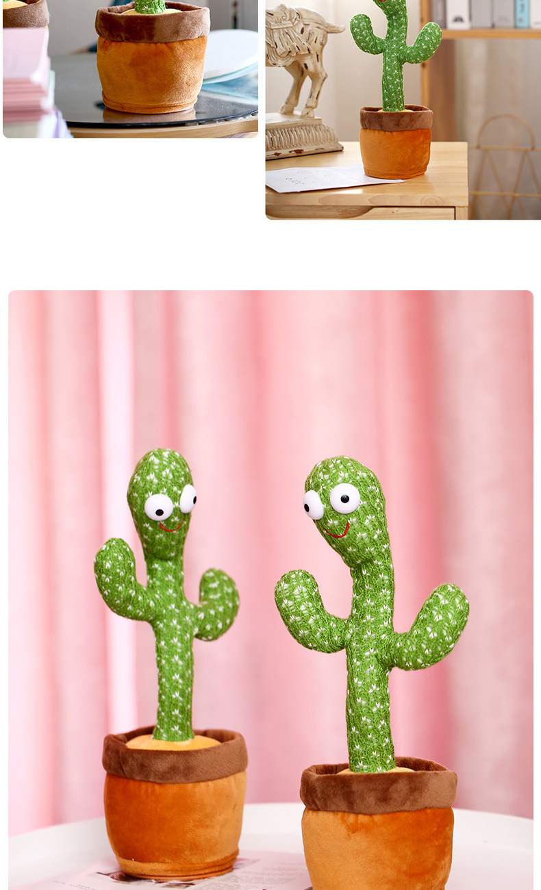 Temblando de bailar con la red del rojo cactus deformar deformar cactus a moverse a cantar bailar cactus juguetes pic 17