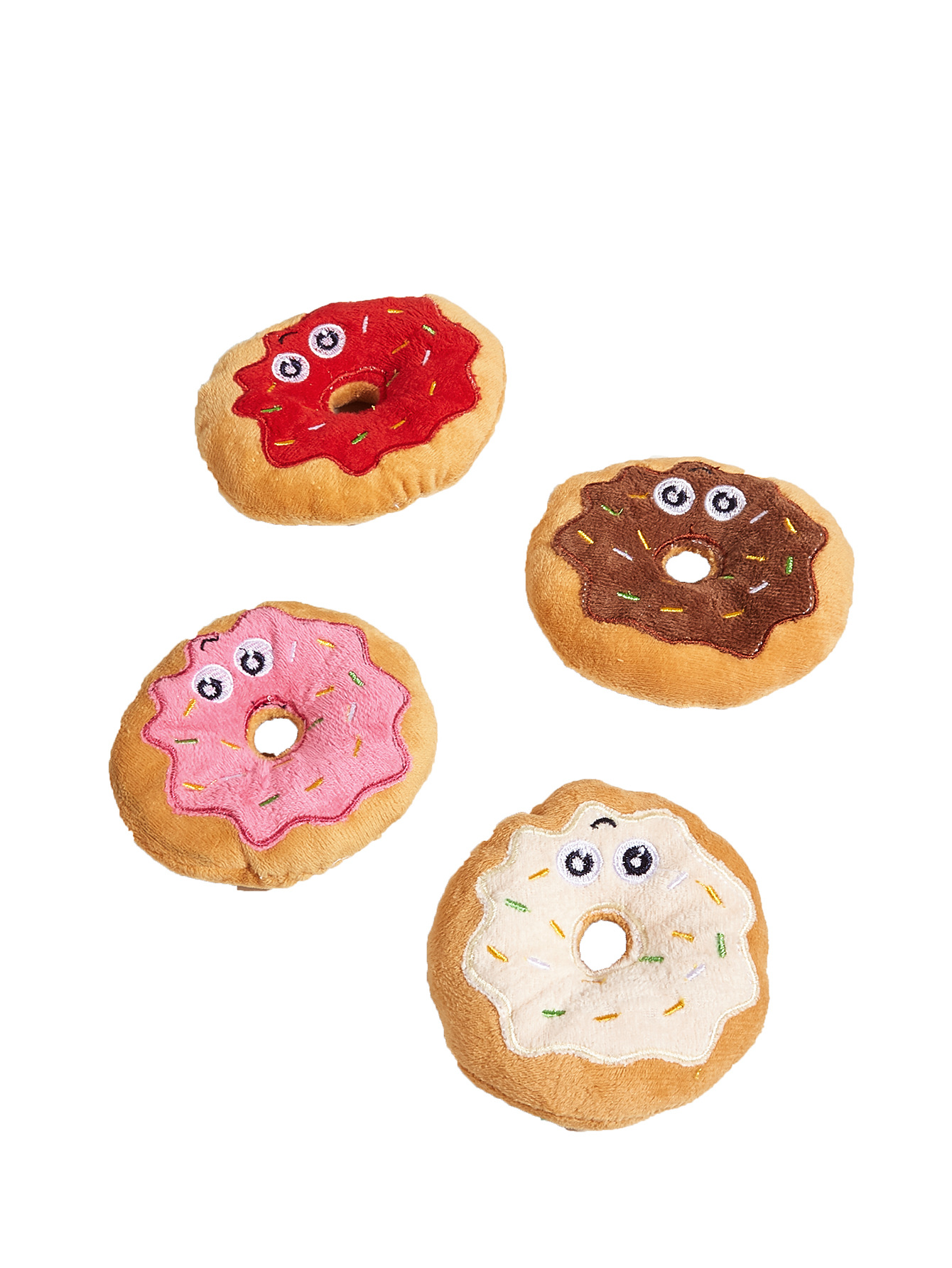 Cross-border dog toys, chewable teething doughnuts, vocal dolls, plush wholesale, hot-selling pet supplies on Amazon pic 23