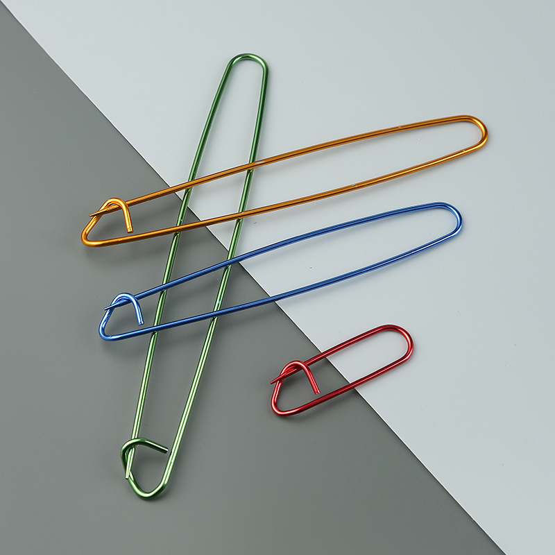 Safety pins, diy jewelry accessories, metal clasp pins, clothing tags, fixed large pins, safety brooches pic 2