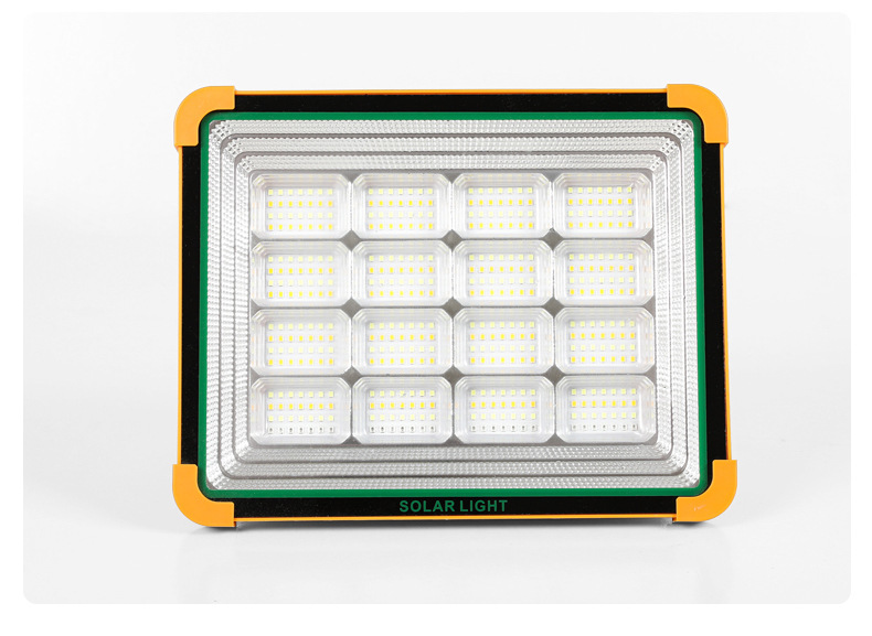 Solar-powered yellow emergency lighting lamp, fishing and camping USB charging solar lamp pic 21