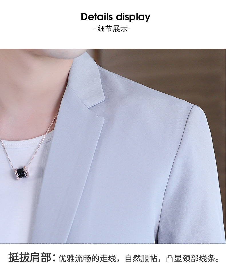 Primavera/otoño 2022 nuevos trajes casuales para hombre versión coreana trajes para hombre trajes para hombre chaquetas de alta gama para hombre pic 17
