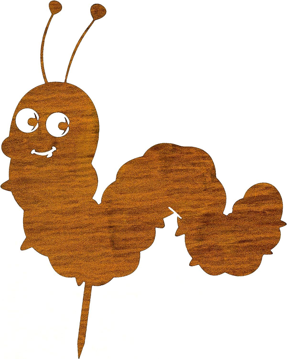 跨境新款创意生锈动物剪影立体庭院地插装饰花园摆件户外插件雕塑详情20