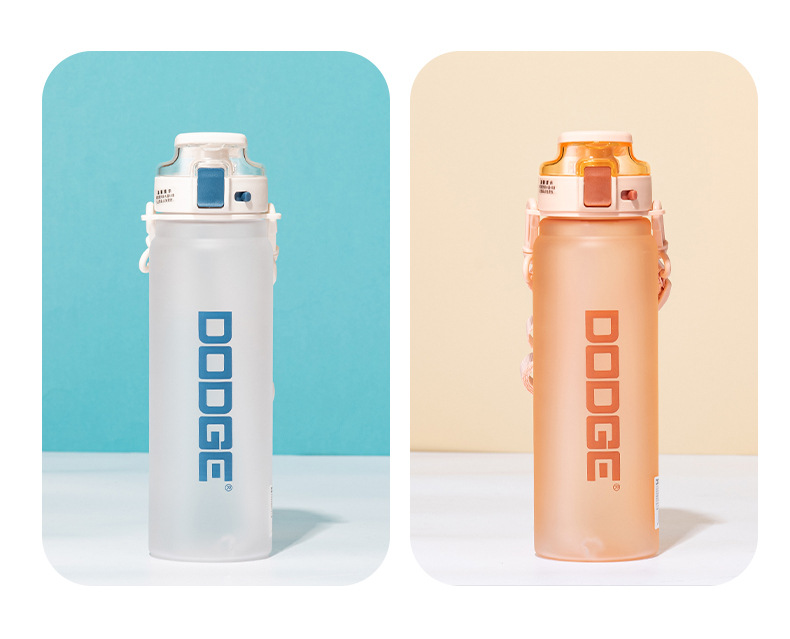 Dodge Rhythm Matte Sports Straw Plastic Cup Tritan large-capacity outdoor Travel Portable handle Water cup pic 8