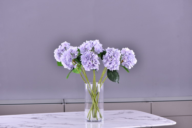 Factory supply of artificial hydrangeas, high-end hydrangea wholesale, wedding, home, hotel landscaping, main flowers, decorative artificial flowers pic 42