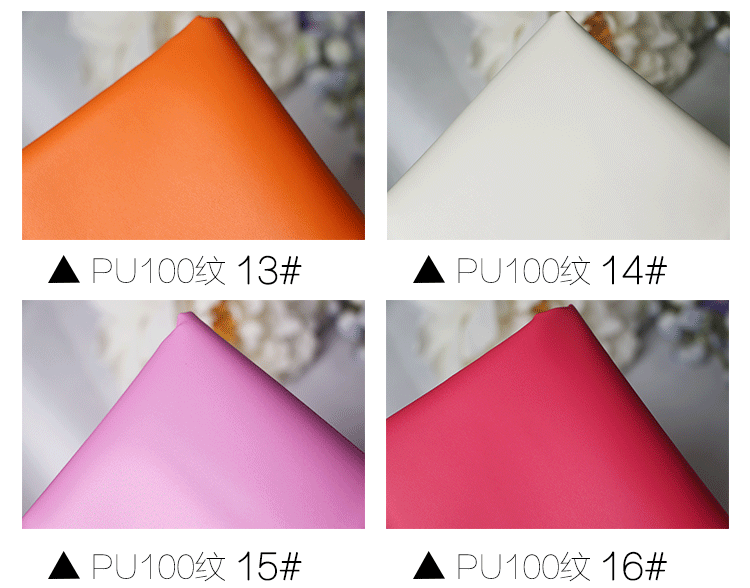 Yiwu wholesale sheepskin pu leather, 100-textured soft and hard bags, decorative leather bags, shoe materials, matte fine textured leather fabric pic 9