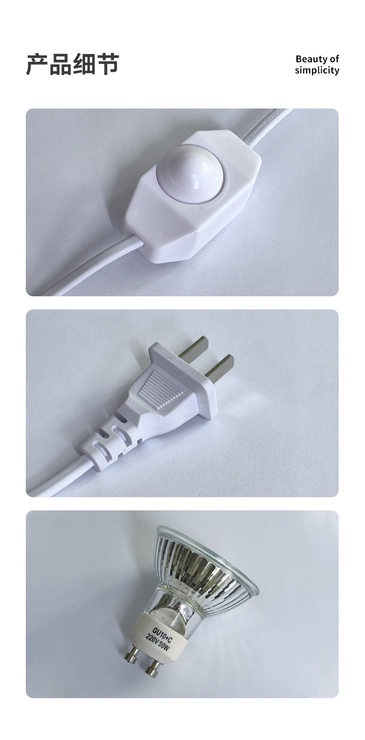 融蜡灯蜡烛香薰灯小众高级照明功能两用台灯插电款氛围灯中山灯具详情11