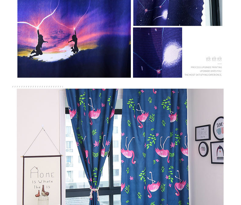 Curtains for shading, bedroom shading, privacy protection, dormitory shading, inss wind new style, heat insulation, rental room shading pic 27