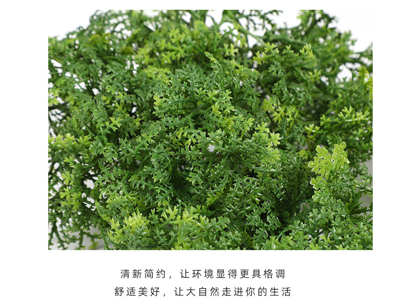 青苔藤挂件仿真苔藓小吊藤植物墙配材地藓盆景装饰塑料藤批发详情12