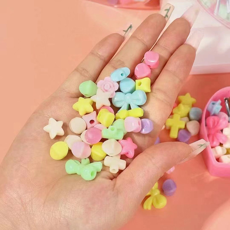 儿童趣味串珠套装小女孩diy串串珠玩具饰品配珠节日礼物批发详情8