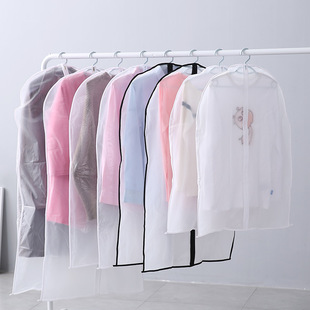 衣服防尘罩 大衣西服防尘袋 透明塑料防尘套 干洗店一次性挂衣袋详情6