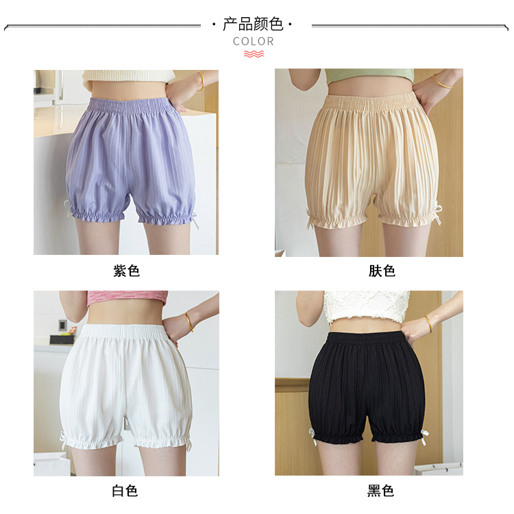 Pumpkin pants, a cute summer girl, breathable and leak-proof leggings, loose safety pants, Japanese lolita, can be worn over shorts pic 20