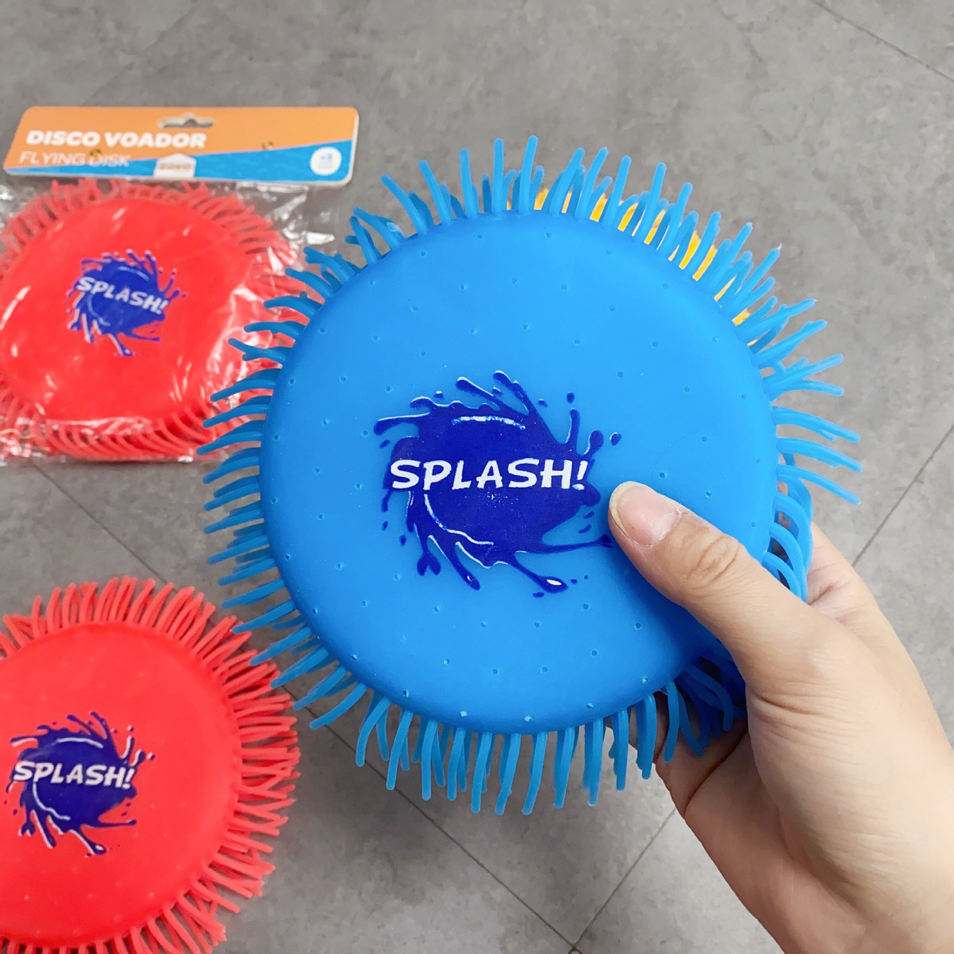 新款现货TPR吸水飞盘甩水飞碟亲子户外运动夏日戏水沙滩解压玩具详情9