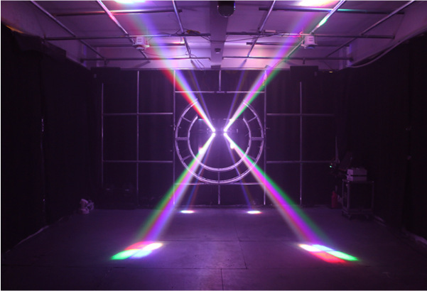 Double-head 12 or 16 beam lights, single-head moving head lights, private room ktv flashlights, stage lights, rotating laser lights pic 2