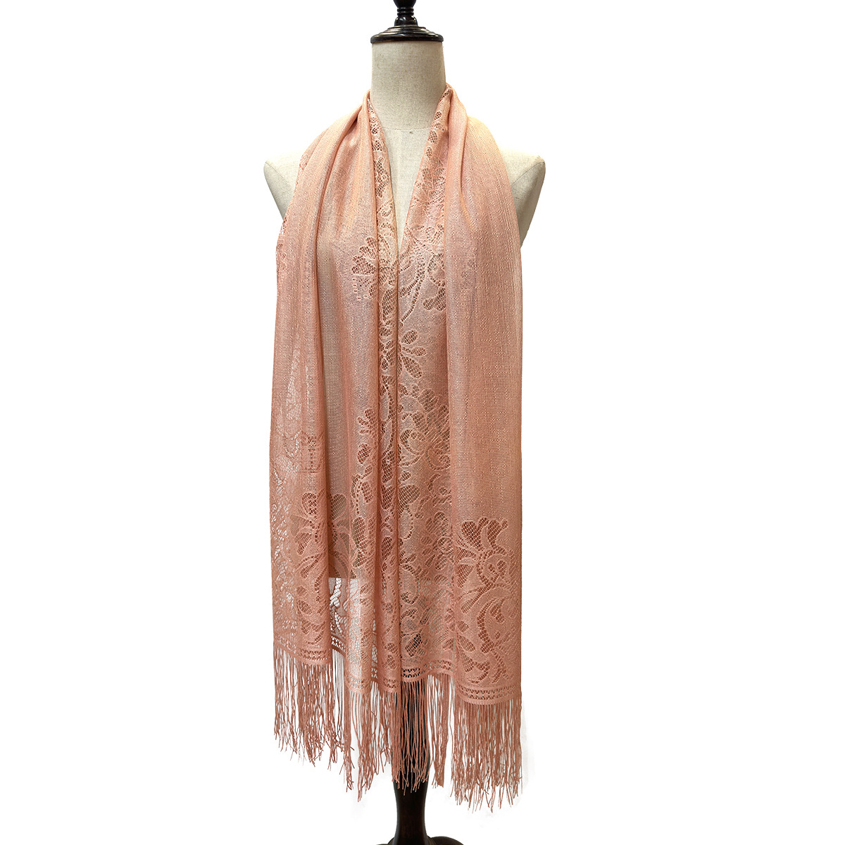 一件代发新款跨境时尚蕾丝婚纱礼服派对晚宴披肩 批发详情3