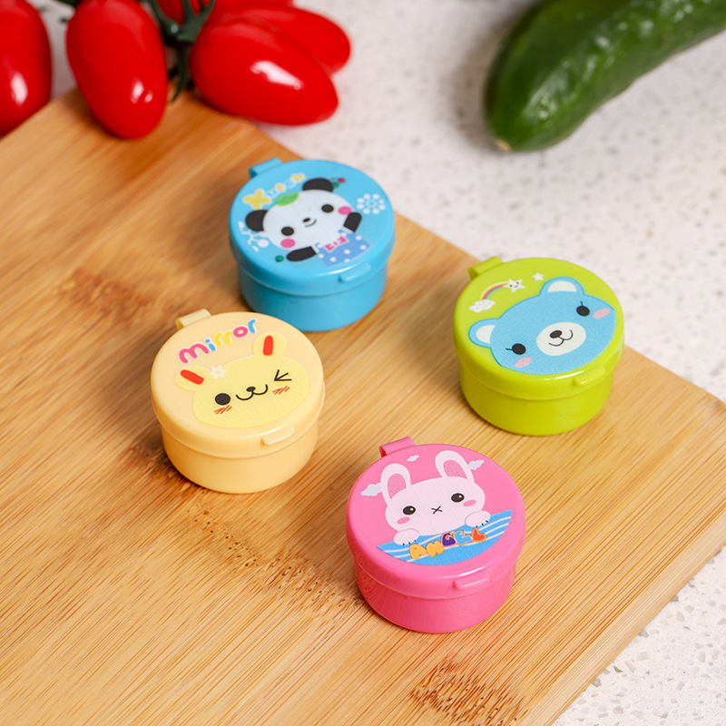 Mini sauce bottle for kitchen daily necessities, portable tomato salad dressing bottle for spring outings, liquid seasoning bottle for portioning pic 5