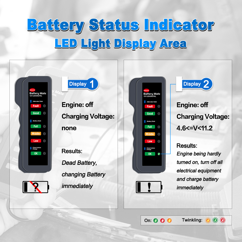汽车蓄电池检测仪电瓶测试仪12V battery tester外贸热销点烟器款详情4