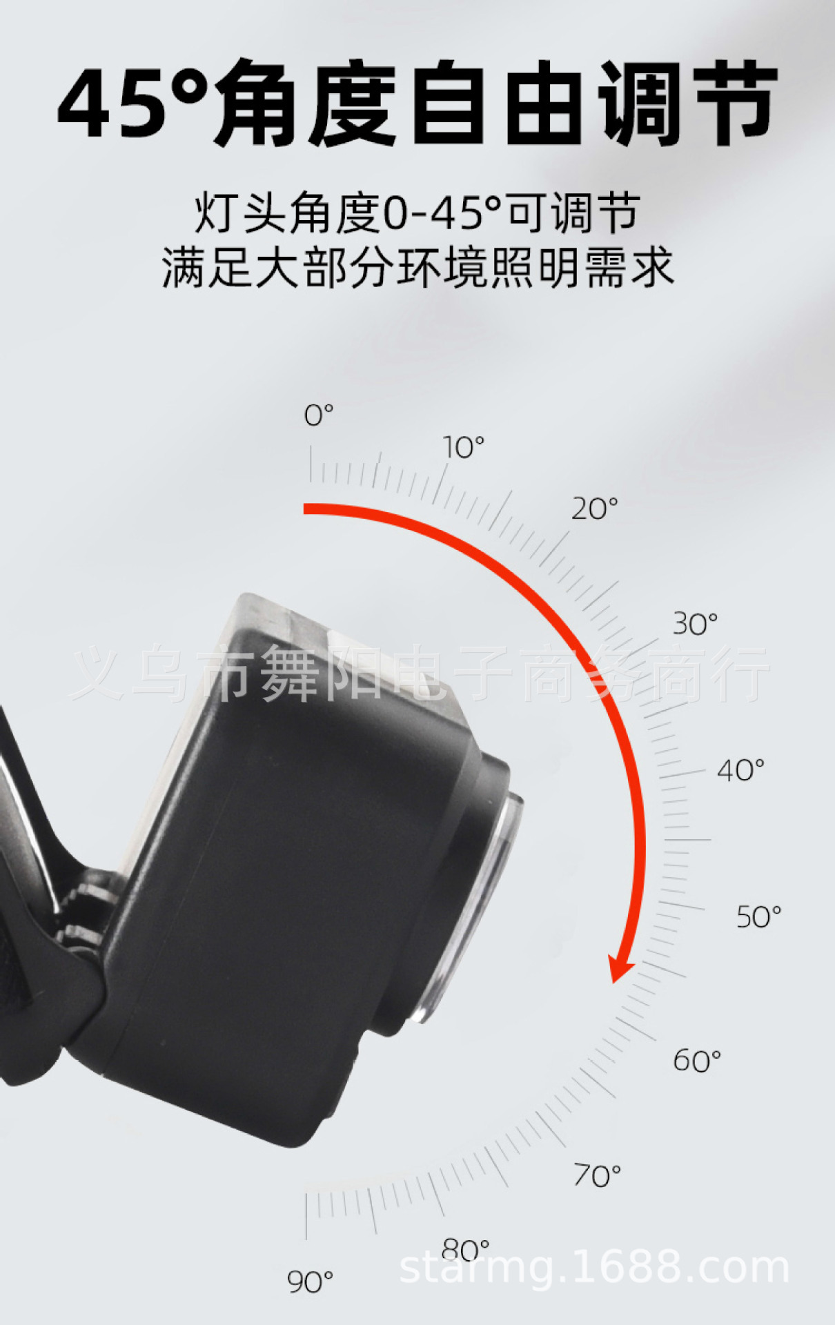 Induction headlamp, powerful night fishing, USB charging, ultra-bright, ultra-long battery life, head-mounted lighting flashlight pic 7