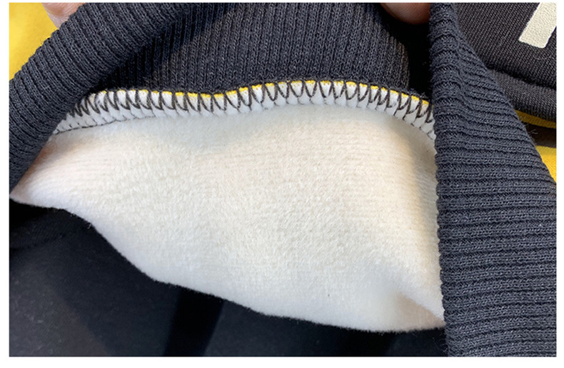 Spring and Autumn Korean version sports two-piece set, stylish and cool baby clothes for boys pic 13