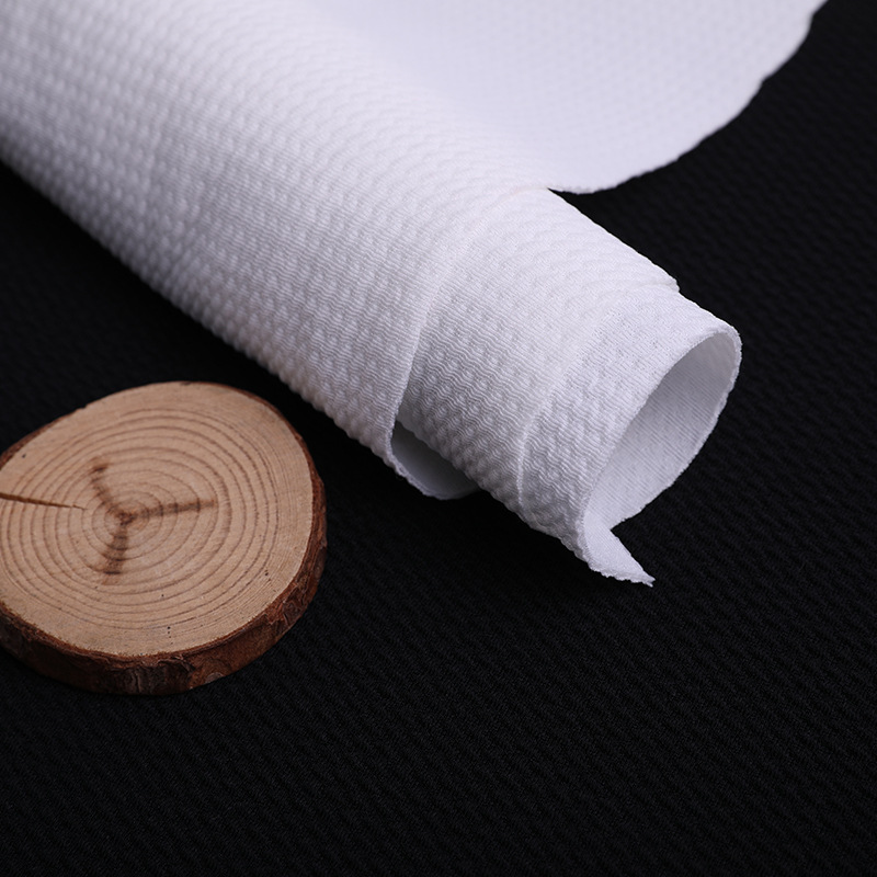 Knitted jacquard fabric, corn kernel full polyester four-sided elastic hair band, toy clothing fabric, twill bubble fabric pic 1