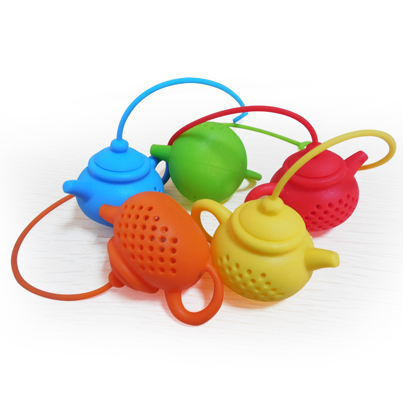 Silicone tea strainer pic 2