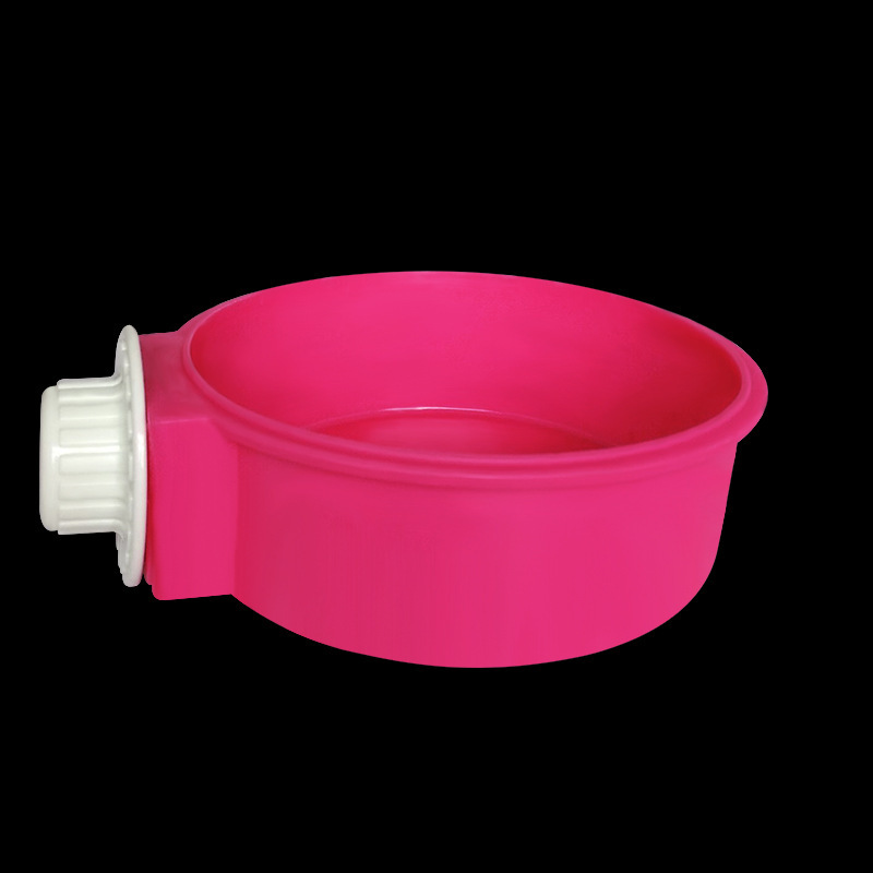 Factory wholesale of stainless steel inner liner for hanging pet bowls, dual-purpose drinking and feeding cat bowls, feeders, and hanging dog bowls pic 6