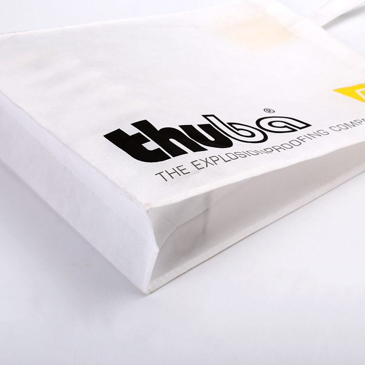 Hot-pressed folding laminated non-woven fabric bags, hand-held bags, gift bags, takeout handbags, promotional shopping bags, printed logos pic 16