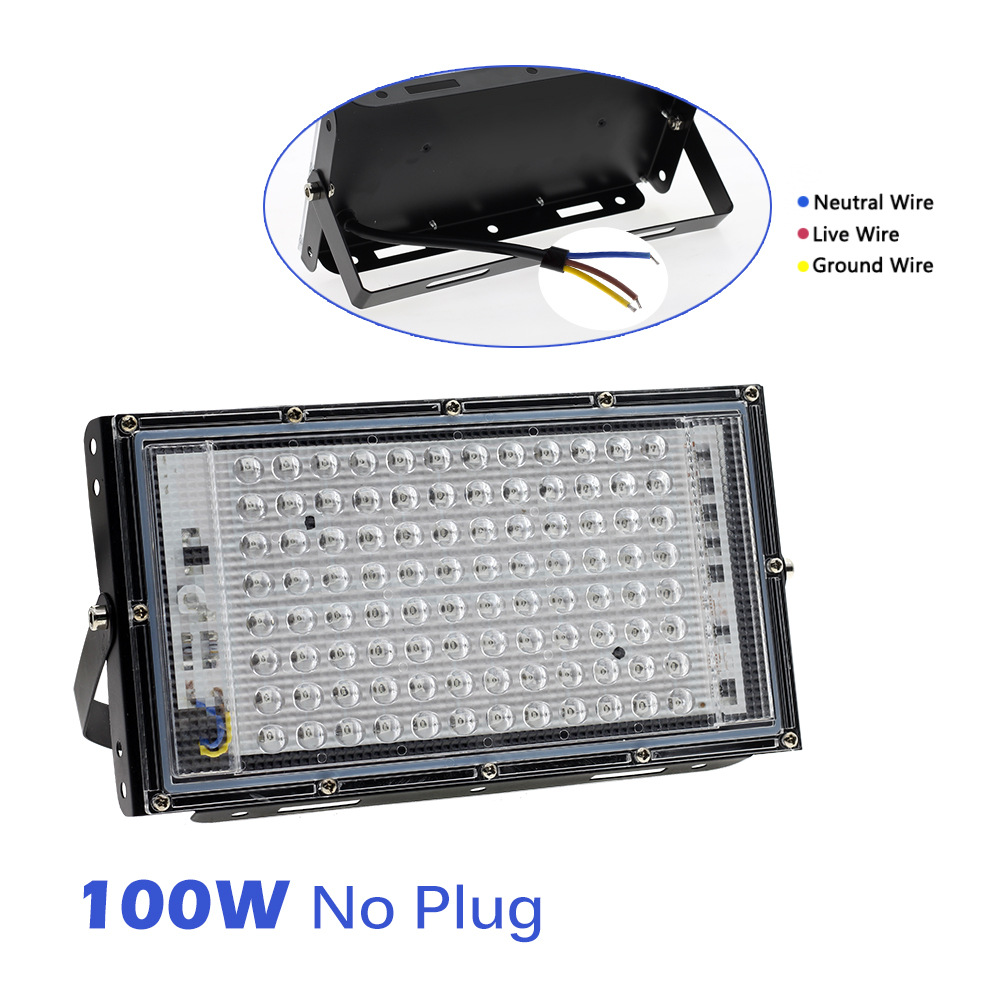 Cross-border 395nm ultraviolet floodlight, UV curing lamp, fluorescent Party stage light, black light drama performance light pic 14
