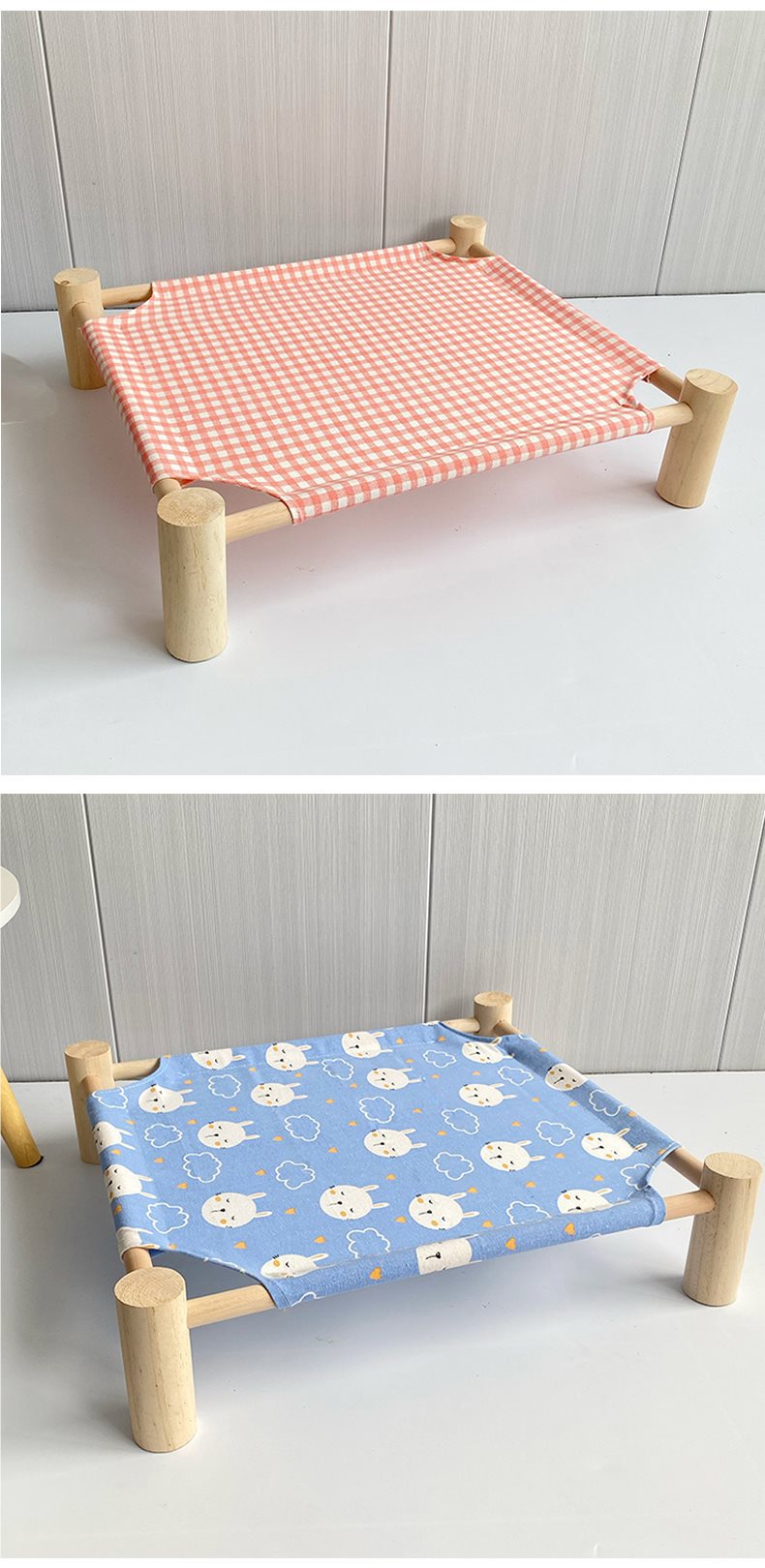 猫窝猫咪猫床夏季宠物狗狗床行军床小型犬比熊狗窝四季通用离地床详情5