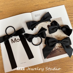 韩国东大门气质褶皱宽边纯色发箍发卡时尚复古压发韩版头箍发饰女详情12