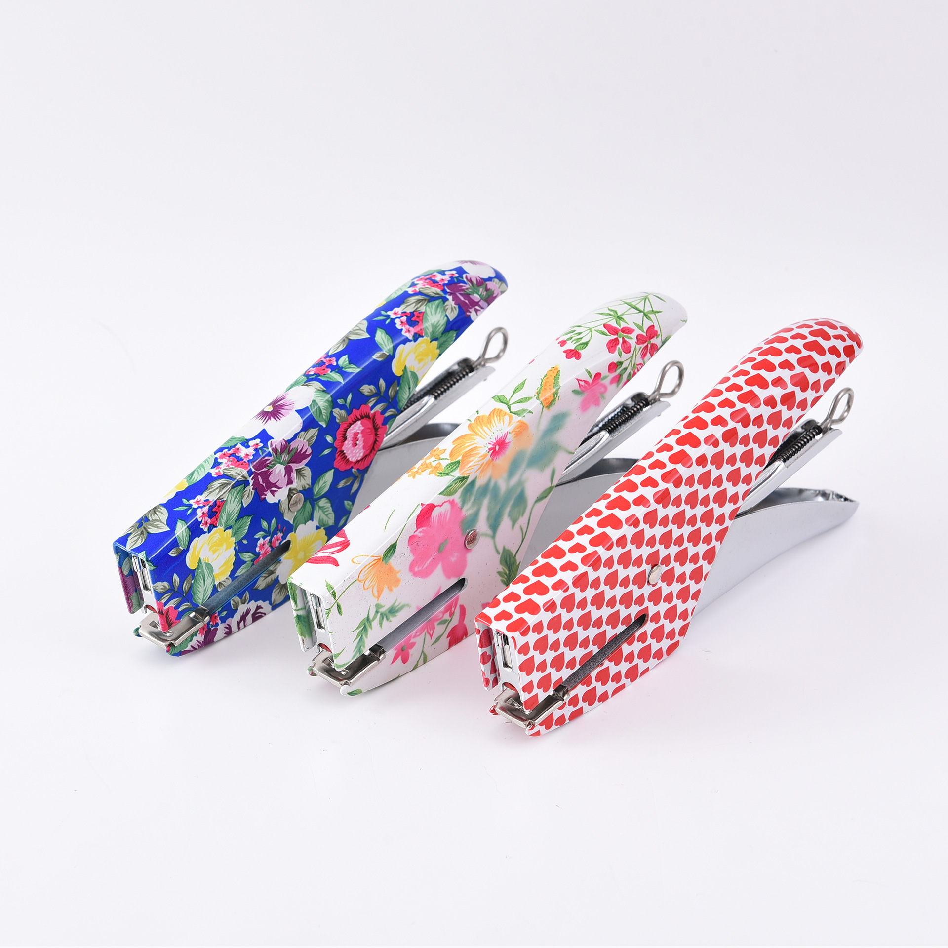 Factory direct supply cross-border exclusive 0118-1 Metal hand-held stapler, metal multi-functional labor-saving type, factory special pic 6