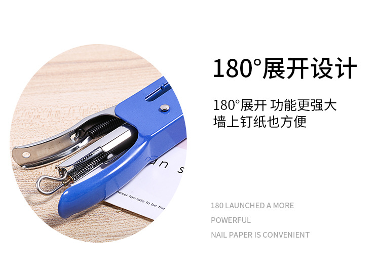 Compact direct-sale office stapler for factory use, with a sturdy and durable metal body, No. 10# stapler pic 8