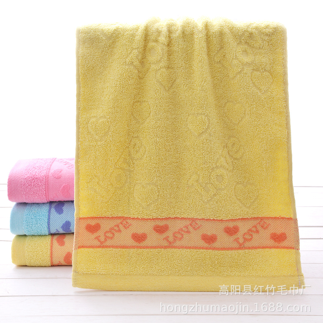 Factory wholesale pure cotton thickened checkered towels, absorbent household daily face towels, gift customization logo pic 38