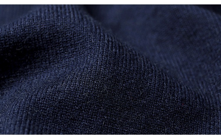 Mishima live nuevo otoño invierno color sólido cuello medio alto cashmere hombre slim suéter hombre legging suéter hombre pic 19