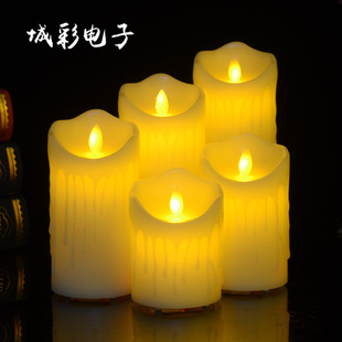 电子茶蜡 CR2032电子蜡烛灯LED仿真蜡烛生日圣诞节庆气氛布置用品详情8