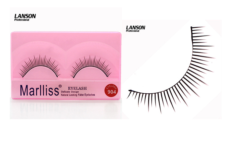 Pestañas postizas mujeres natural vegan corto negro suave hilo de algodón terrier red net sensación de aire volumen de la pestaña de la fábrica venta directa pic 5