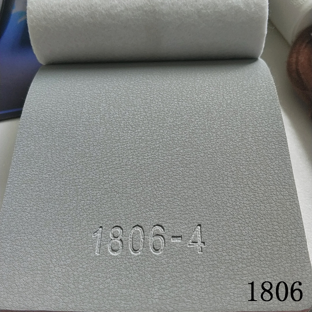 Solvent-free leather PU material, car seat cushion leather, sofa and bag velvet bottom material, single-sided leather fabric pic 7