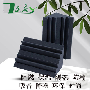 Wholesale high-density triangular groove sound insulation cotton, sound-absorbing cotton, wall egg cotton, KTV recording studio insulation cotton, decoration pic 5