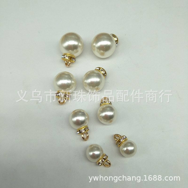 abs imitation pearl round beads with straight holes, no holes, flat bottom, semi-circular, 3mm-40mm imitation pearl DIY accessories pic 12