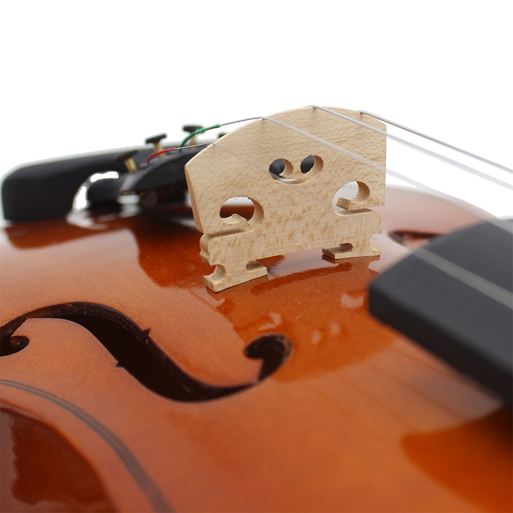 Factory wholesale wooden violins, solid wood popularization of violins, beginners to practice violins, free grand violin cases, Musical Instruments pic 7