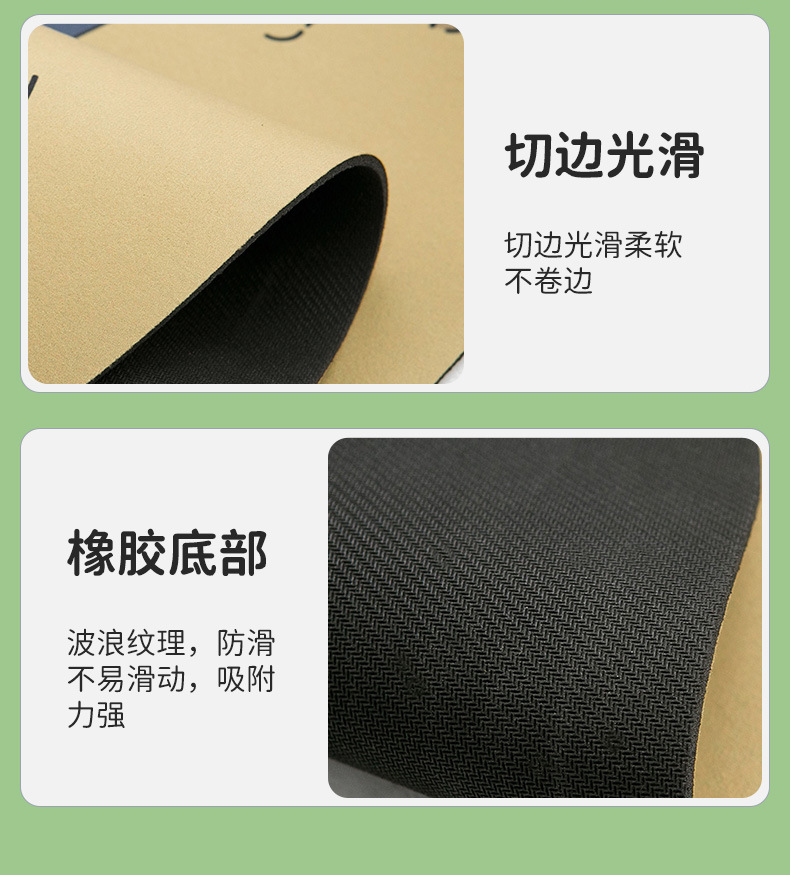 厨房台面硅藻泥沥水垫 易打理家用酒台茶台速干吸水垫子卡通杯垫详情8